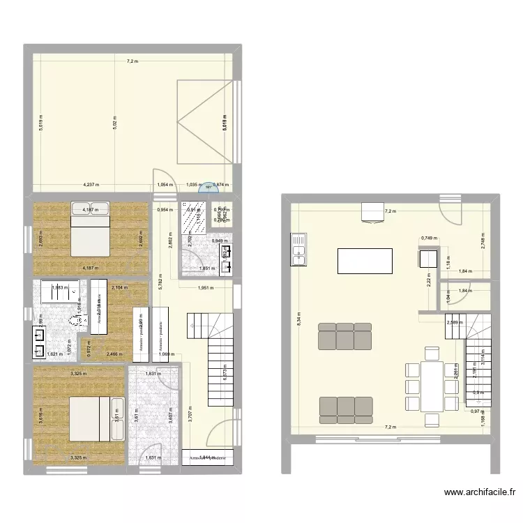 Plouhinec. Plan de 11 Pièces et 160 m² Plouhinec. Plan de 11 Pièces et 160 m²