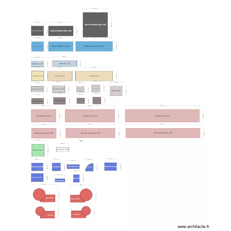 BIBLIOTHEQUE. Plan de 