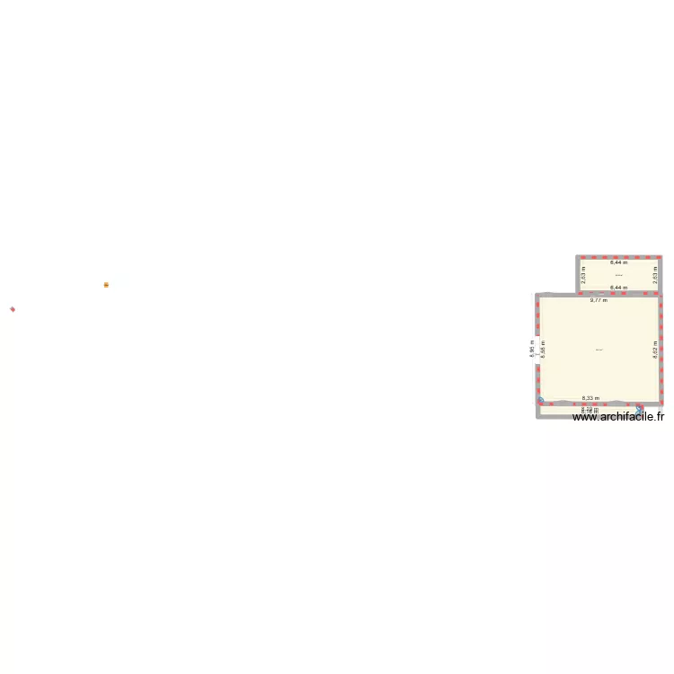 offenbach-2. Plan de 6 pièces et 294 m²