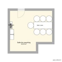 Plan Salle de coworking CSAPA