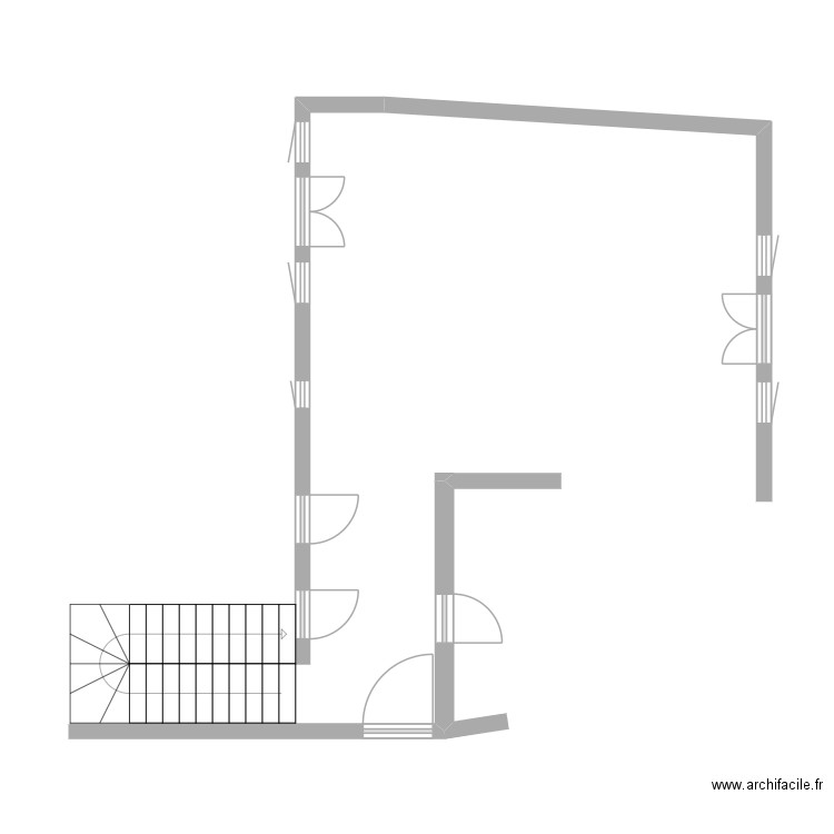 Patio. Plan de 0 pièce et 0 m2