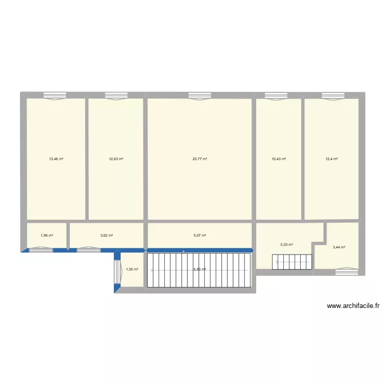 PAUL BERT R+1 EDL. Plan de 12 et 100 m² PAUL BERT R+1 EDL. Plan de 12 et 100 m²