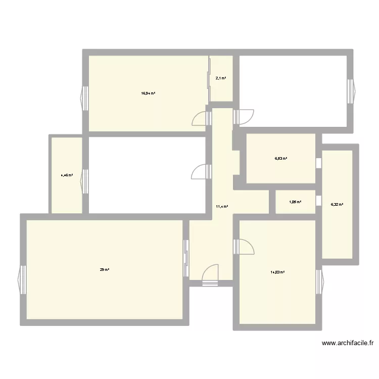 house. Plan de 9 Pièces et 93 m² house. Plan de 9 Pièces et 93 m²