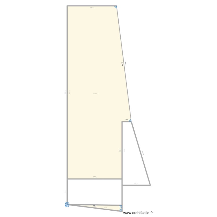 Hanzinne. Plan de 0 pièce et 0 m2