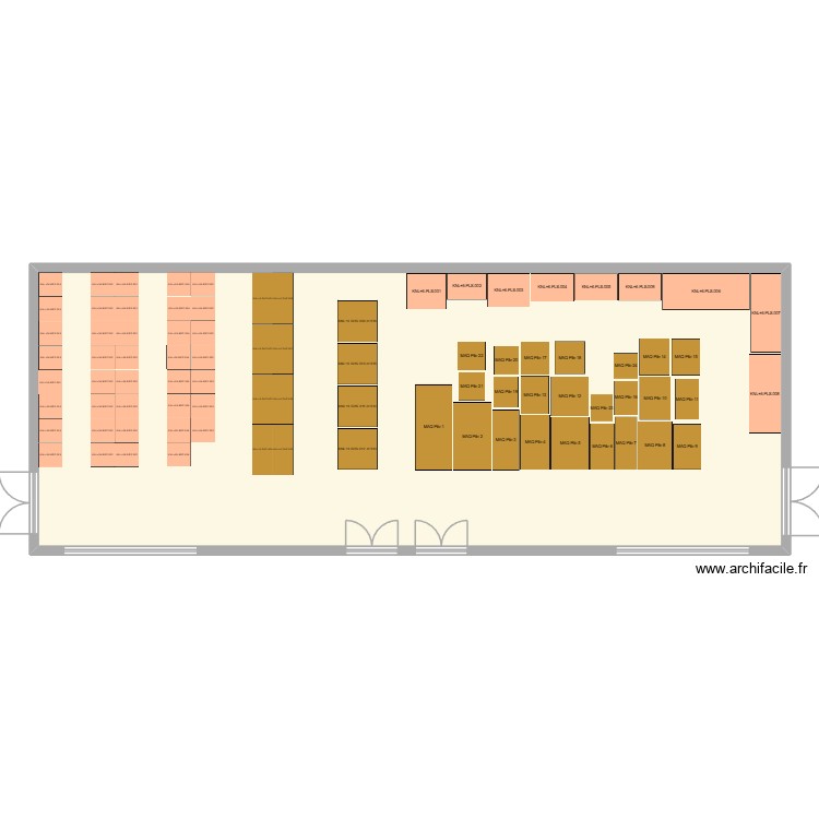 KNL+6. Plan de 0 pièce et 0 m2 KNL+6. Plan de 0 pièce et 0 m2