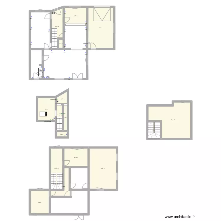 Plan de position. Plan de 16 Pièces et 147 m² Plan de position. Plan de 16 Pièces et 147 m²
