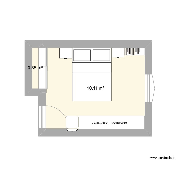 chambre 2. Plan de 0 pièce et 0 m2 chambre 2. Plan de 0 pièce et 0 m2