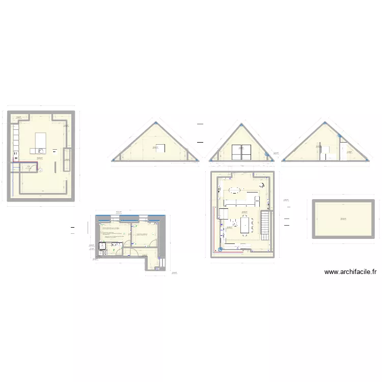 R&eacute;sidence golf stream. Plan de 