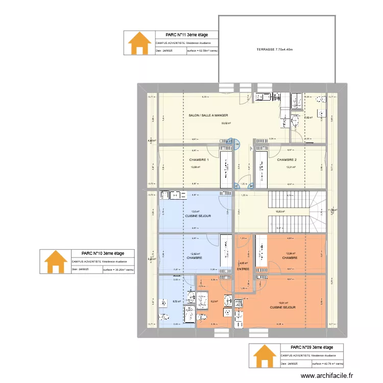 PARC N&deg; 11. Plan de 