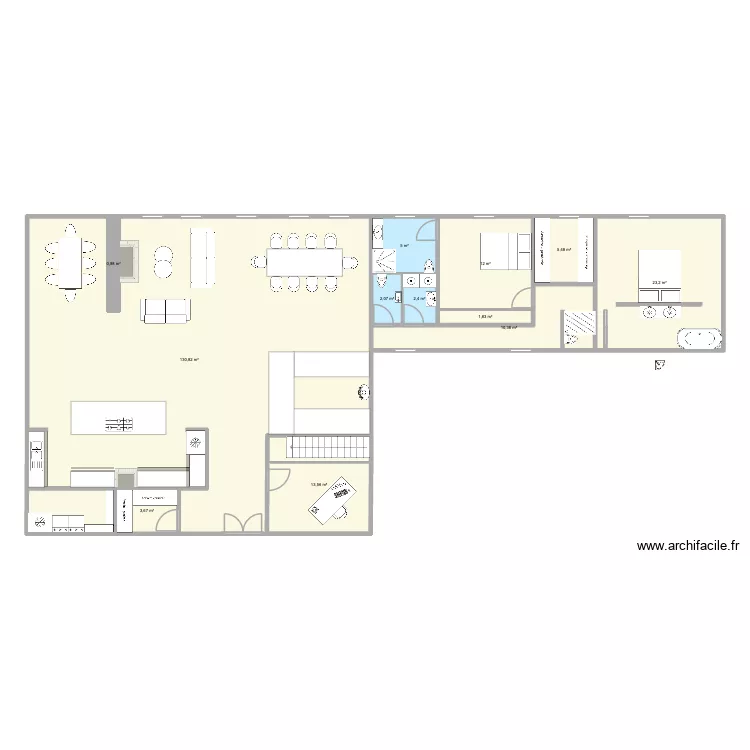 QUINSAC original V2. Plan de 12 et 211 m² QUINSAC original V2. Plan de 12 et 211 m²