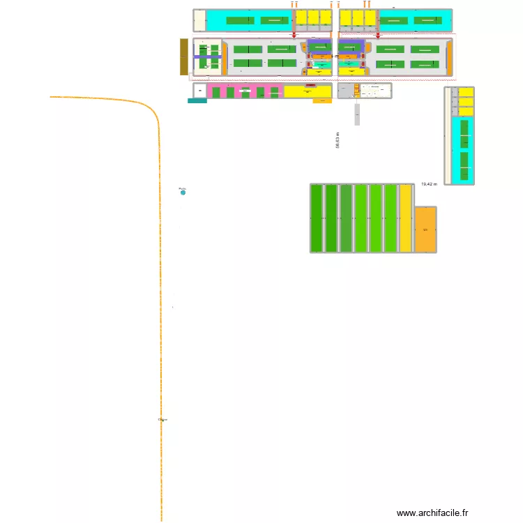 2025_12_06_Projet Robot_2.1. Plan de 70  et 12640 m²