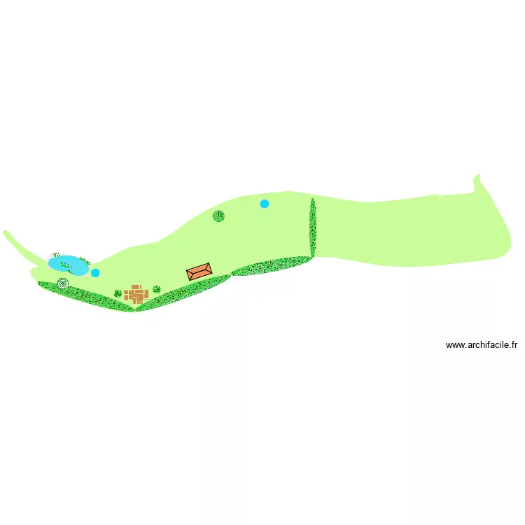 Paddock Kalif. Plan de 