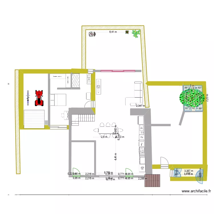 portugal 1.2. Plan de 2  et 10 m²