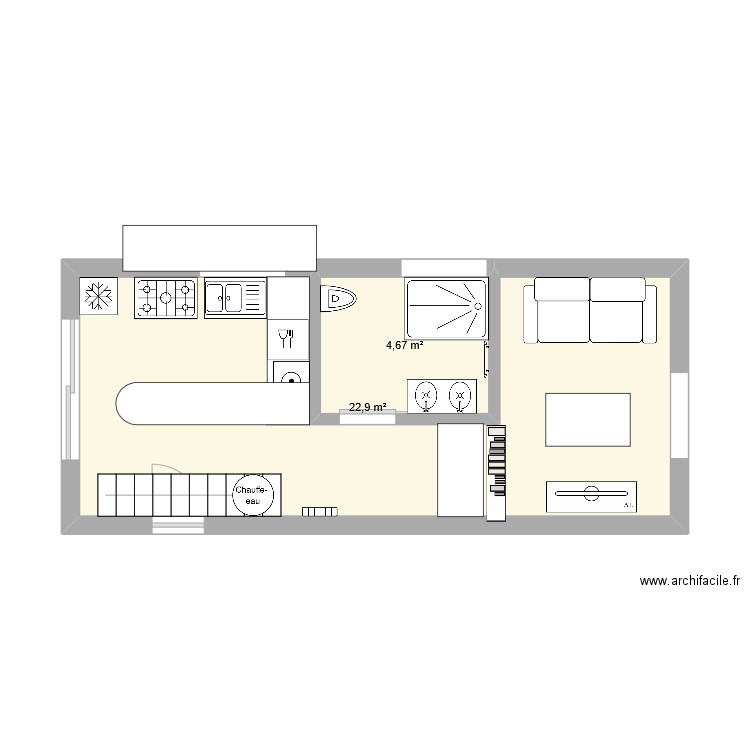 mesure garage. Plan de 0 pièce et 0 m2