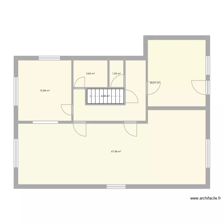RDC maison Geudertheim projet. Plan de 6 et 92 m² RDC maison Geudertheim projet. Plan de 6 et 92 m²