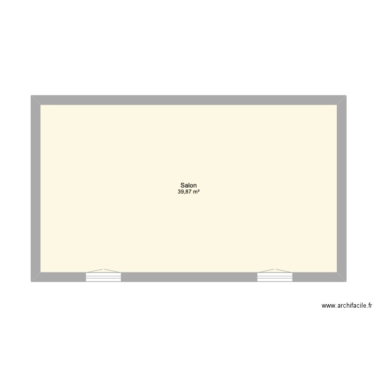 FACADE VILL. Plan de 0 pièce et 0 m2