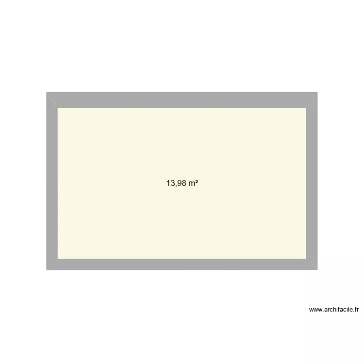 Isis 10. Plan de 1  et 46 m²