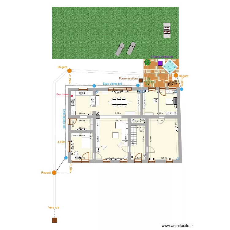 Notre Maison. Plan de Notre Maison. Plan de