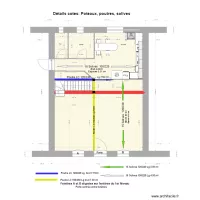 D&eacute;tails cotes: poteaux, poutres, solives