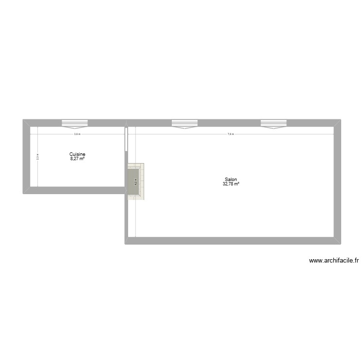 APPART 1ER ET. Plan de 0 pièce et 0 m2