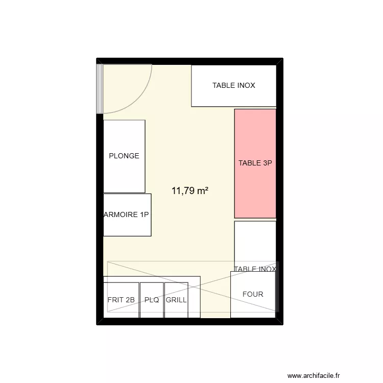 DAN LYON 6EME. Plan de 1 et 12 m² DAN LYON 6EME. Plan de 1 et 12 m²