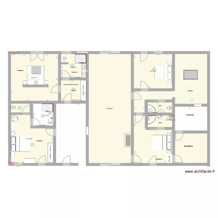 Montcaret Plan. Plan de 7 et 183 m² Montcaret Plan. Plan de 7 et 183 m²