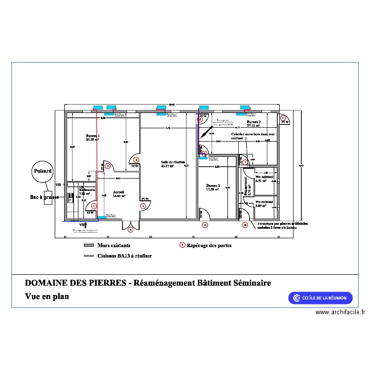 Domaine des Pierre CCI condensat extérieure. Plan de 0 pièce et 0 m2