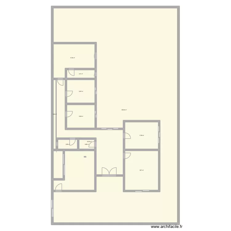 maison arabe. Plan de 11 et 490 m² maison arabe. Plan de 11 et 490 m²