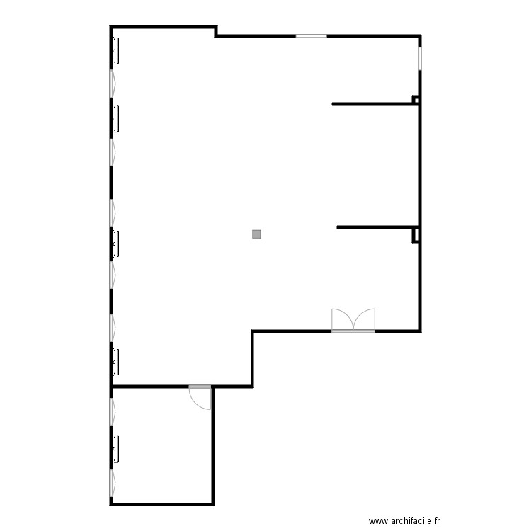Forward Open Space. Plan de 4 pièces et 153 m2