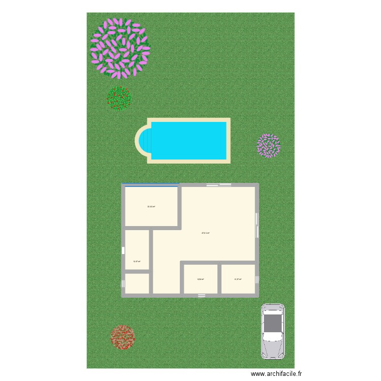 Ma maison de rêve en Espagnol. Plan de 0 pièce et 0 m2
