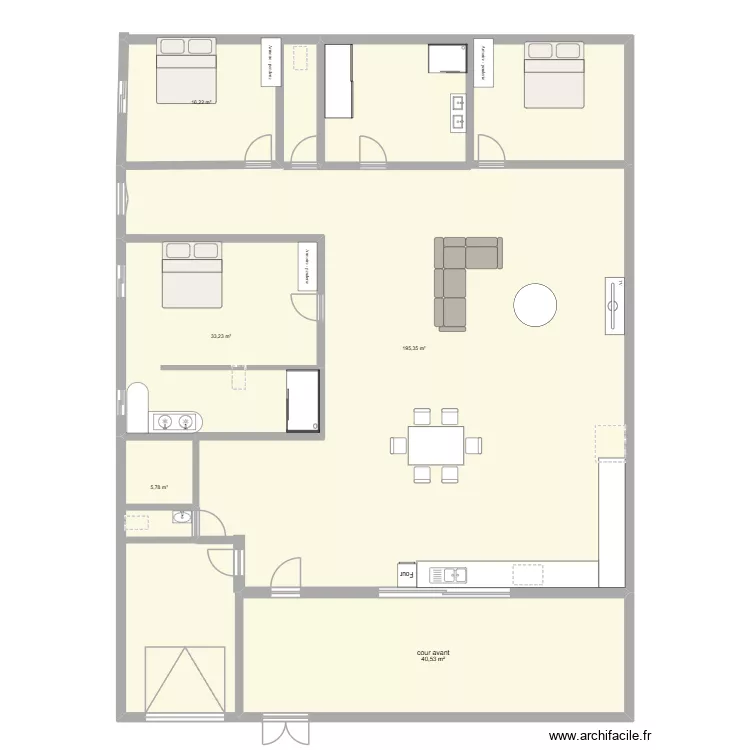 plan Mossane. Plan de 5 et 291 m² plan Mossane. Plan de 5 et 291 m²
