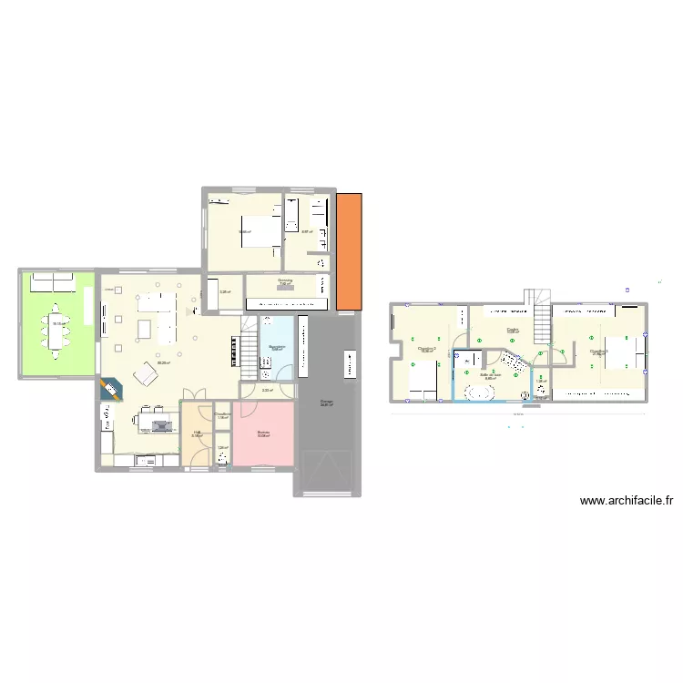 maison modif dressing momo extension 2. Plan de 