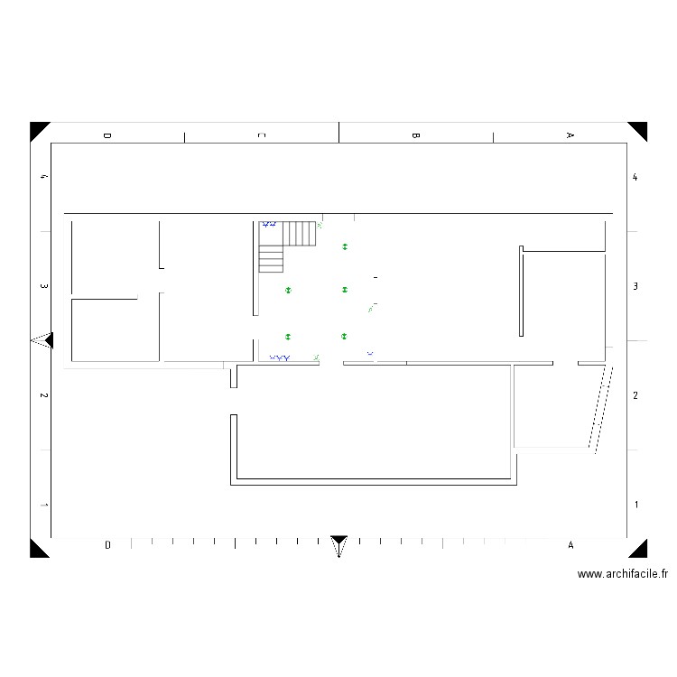 Maison. Plan de 0 pièce et 0 m2