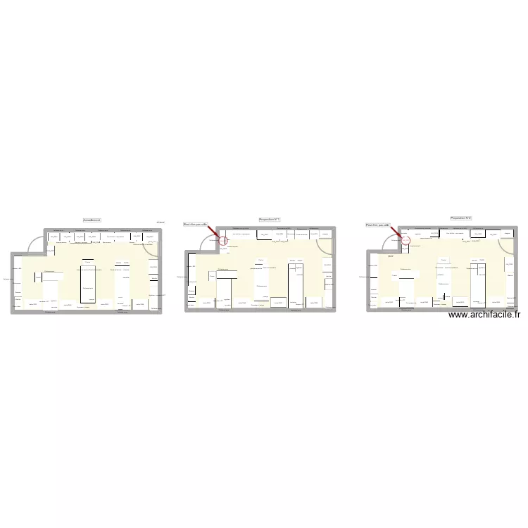 Pièce M-420. Plan de 3 et 204 m² Pièce M-420. Plan de 3 et 204 m²