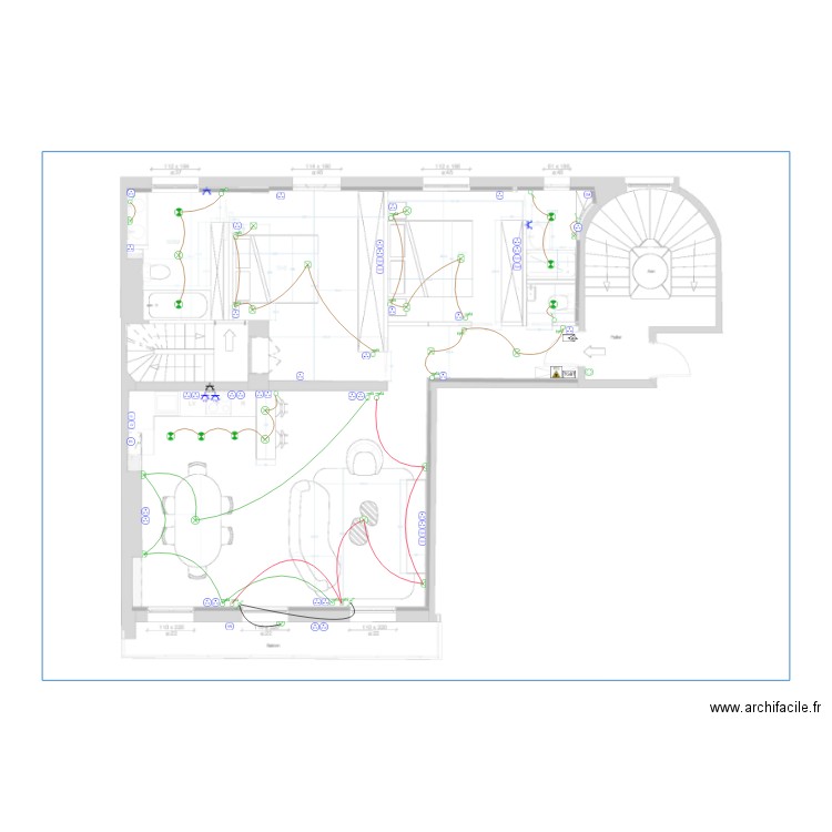 CASIMIR R+4. Plan de 0 pièce et 0 m2