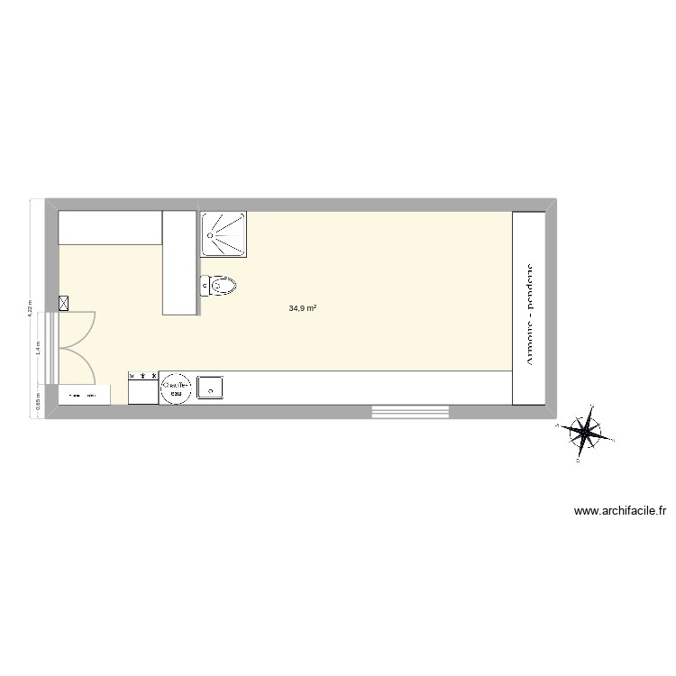 Atelier2. Plan de 0 pièce et 0 m2