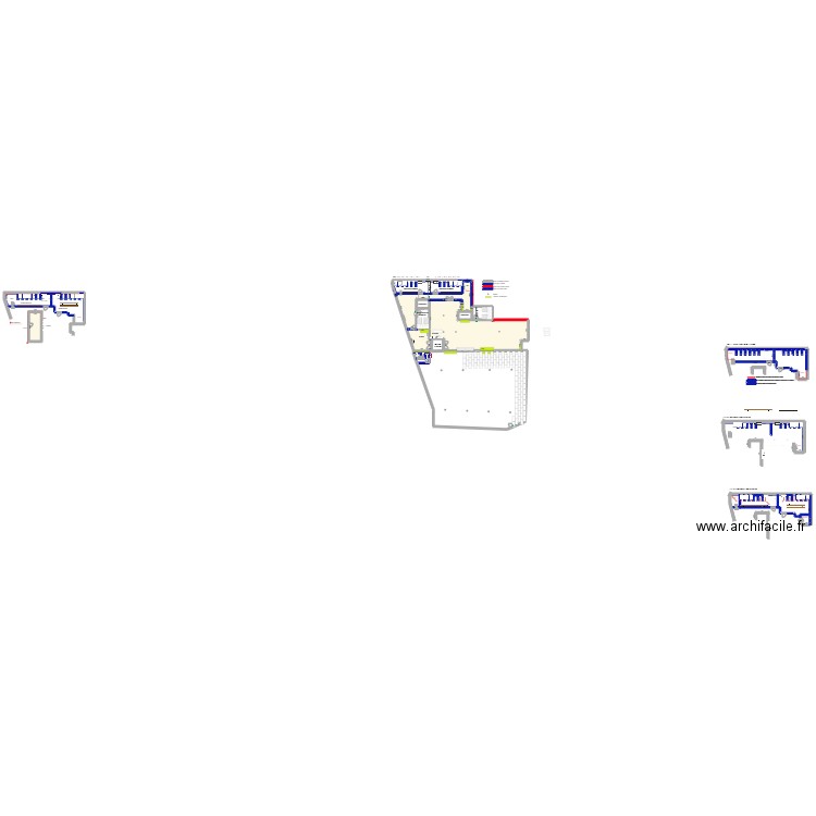 Odyssée Académie 2. Plan de 14 pièces et 758 m2