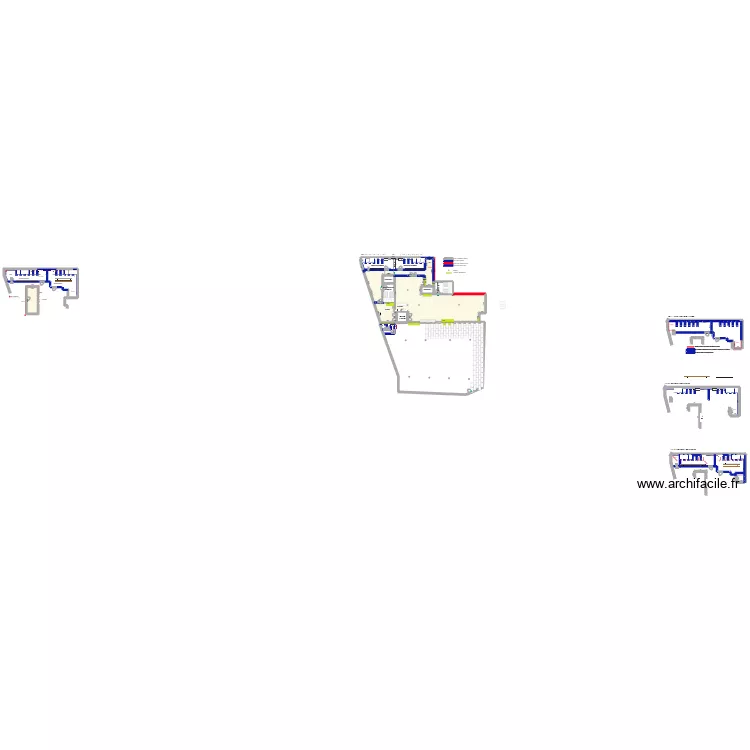 Odyssée Académie 2. Plan de 14 pièces et 758 m² Odyssée Académie 2. Plan de 14 pièces et 758 m²