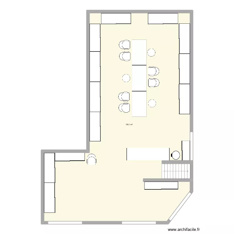 THE PLAN. Plan de 1  et 180 m²