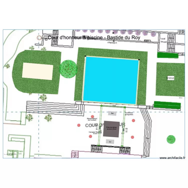 Soir&eacute;e H&T. Plan de 