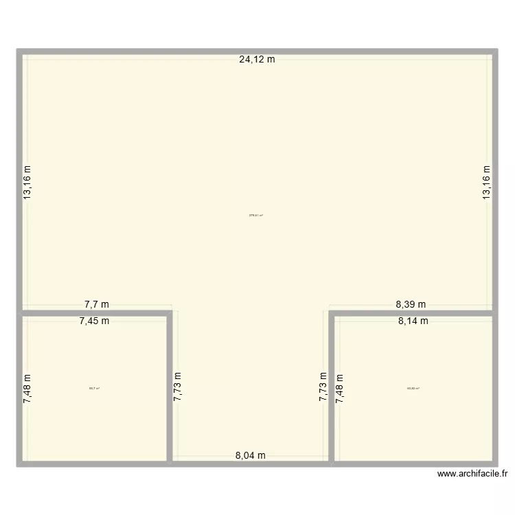 USINE ACTUELLE. Plan de USINE ACTUELLE. Plan de