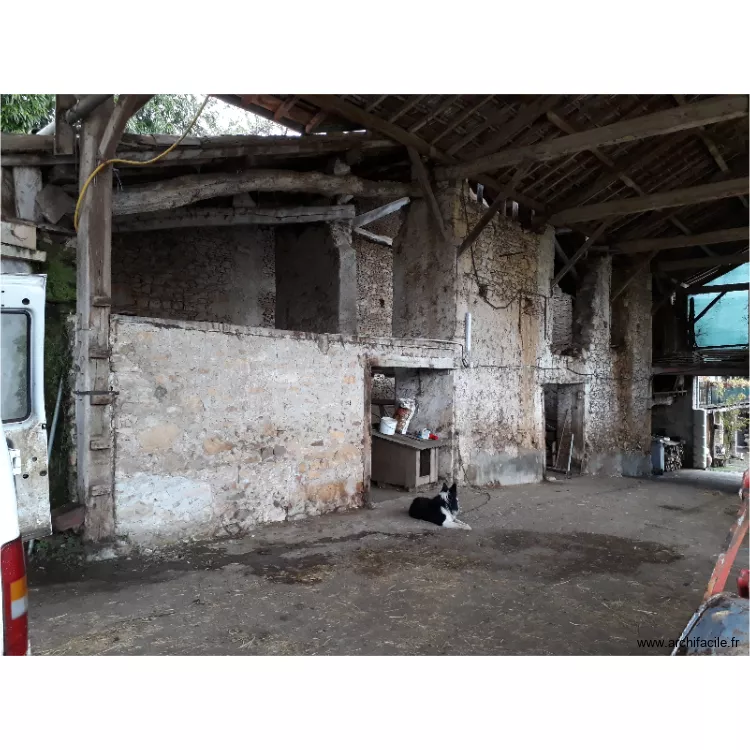 plan masse chez Armand photo. Plan de 1  et 80 m²