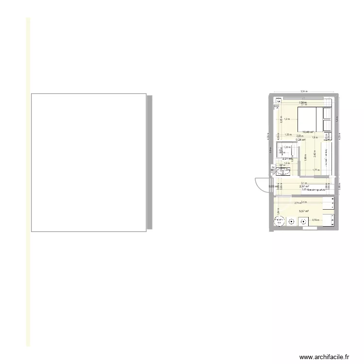 agrandissement 6. Plan de 