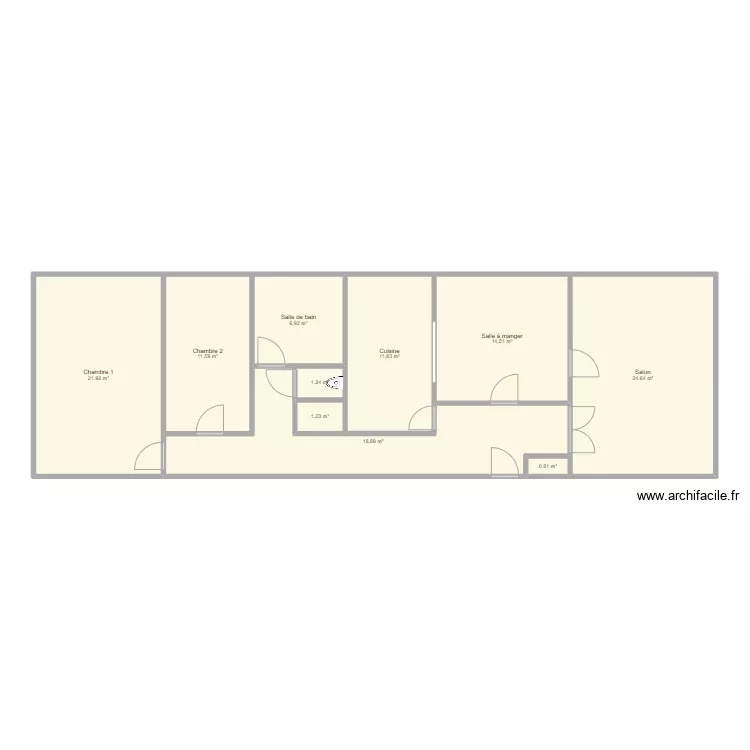 Appartement. Plan de Appartement. Plan de