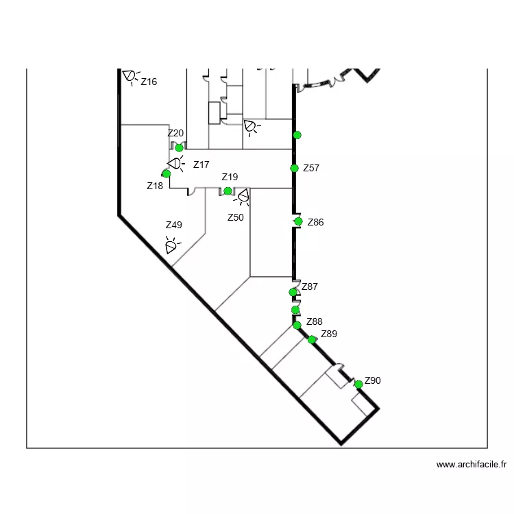 CARREFOUR TARNOS SOUS SOL. Plan de 