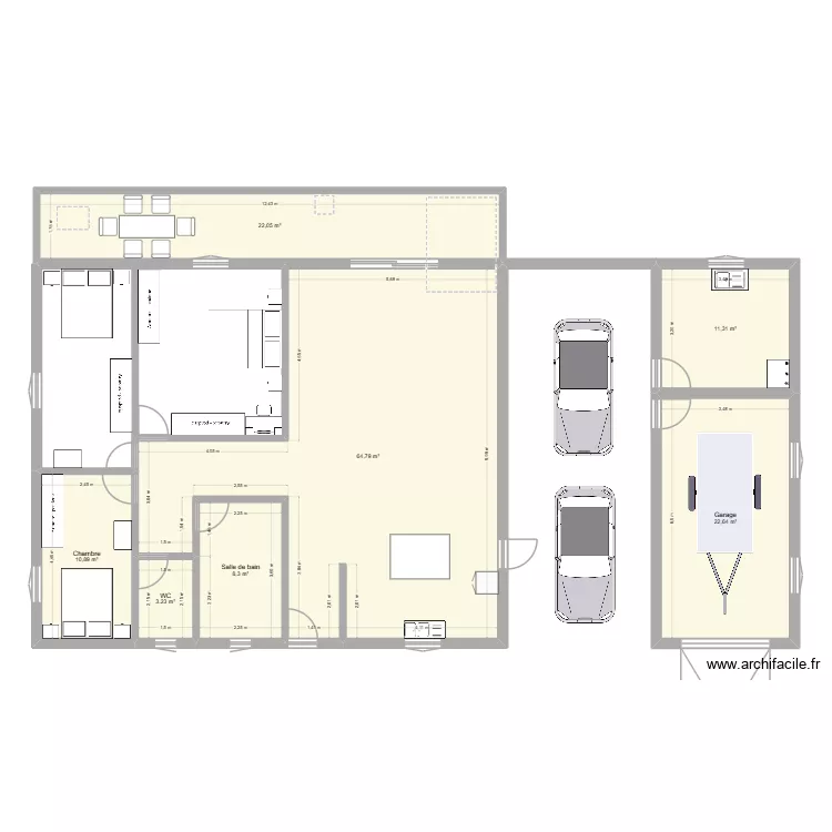 test. Plan de 7 et 143 m² test. Plan de 7 et 143 m²