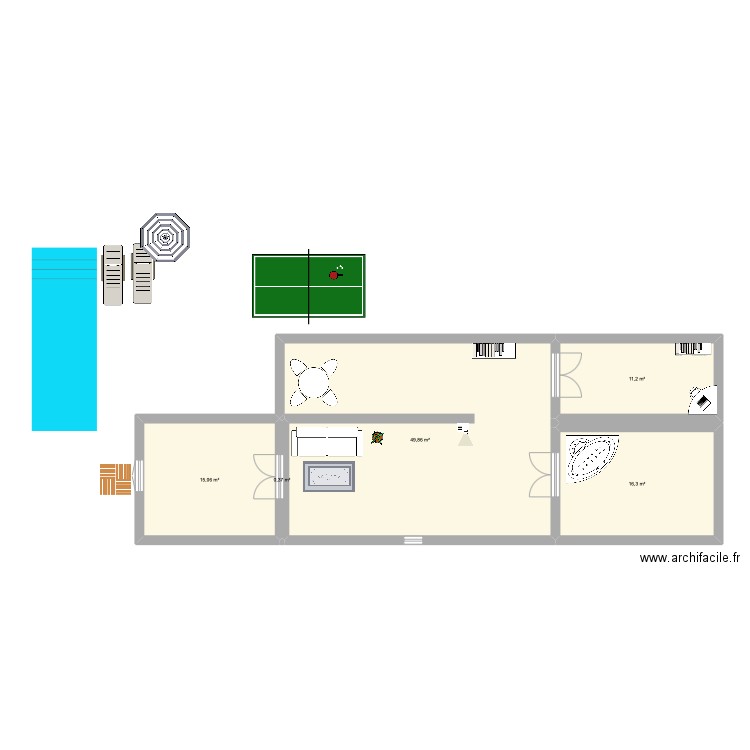 Brouillon. Plan de 0 pièce et 0 m2