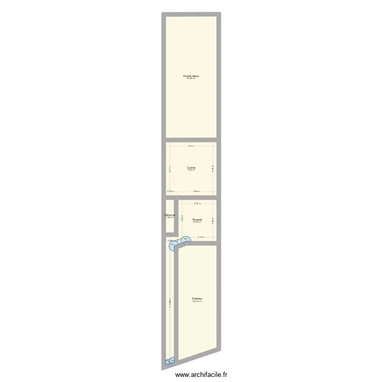 plan de masse. Plan de 5 et 80 m² plan de masse. Plan de 5 et 80 m²