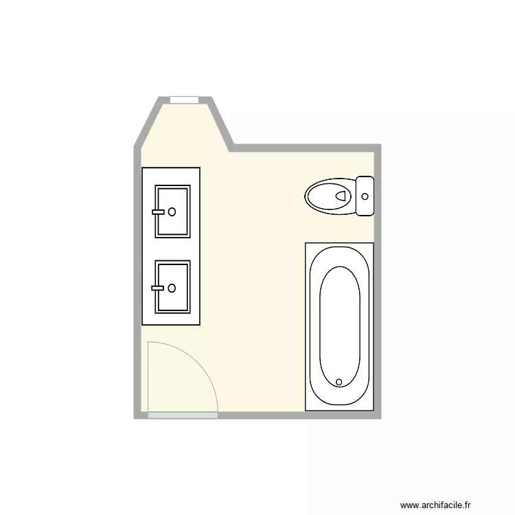 plan avant travaux bescond gisele. Plan de 