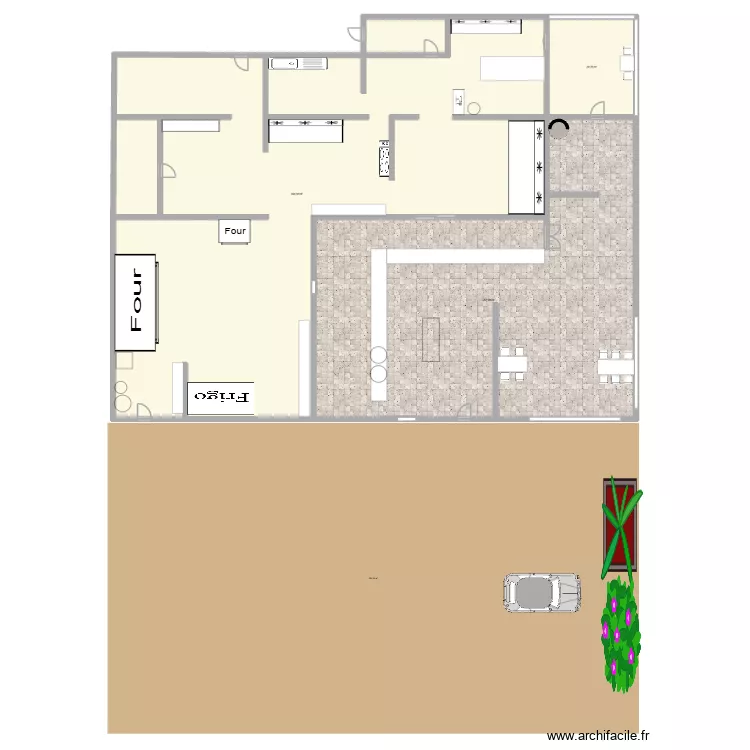 labos radufe. Plan de 3 Pièces et 692 m² labos radufe. Plan de 3 Pièces et 692 m²